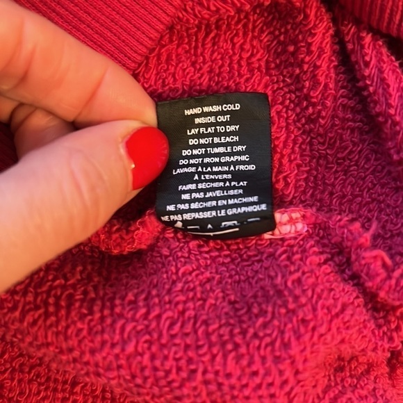 SPIRITUAL GANGSTER X PELOTON Let Your Spirit Move You Pink Crewneck Size Small - Picture 12 of 12